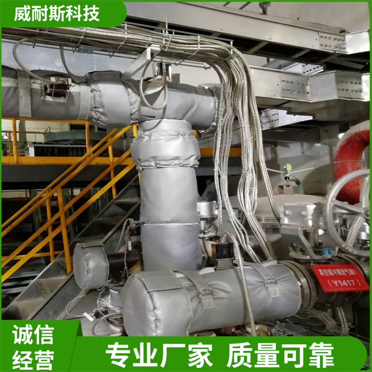 四川可拆卸阀门保温套 化工设备阀门柔性保